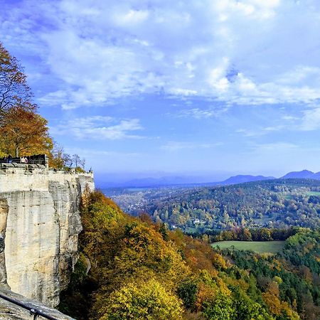 Ferienwohnung Aus-Zeit Auf Dem Lande Bad Gottleuba Dış mekan fotoğraf