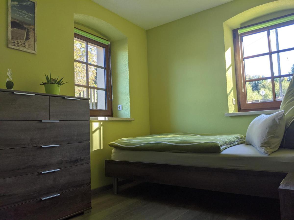 Ferienwohnung Aus-Zeit Auf Dem Lande Bad Gottleuba Dış mekan fotoğraf
