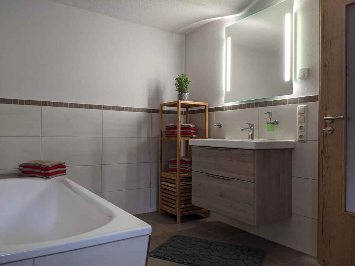 Ferienwohnung Aus-Zeit Auf Dem Lande Bad Gottleuba Dış mekan fotoğraf