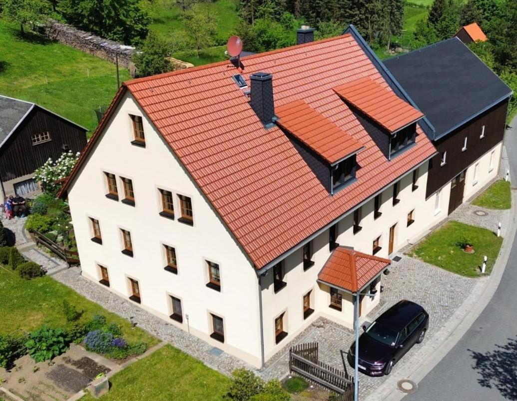 Ferienwohnung Aus-Zeit Auf Dem Lande Bad Gottleuba Dış mekan fotoğraf