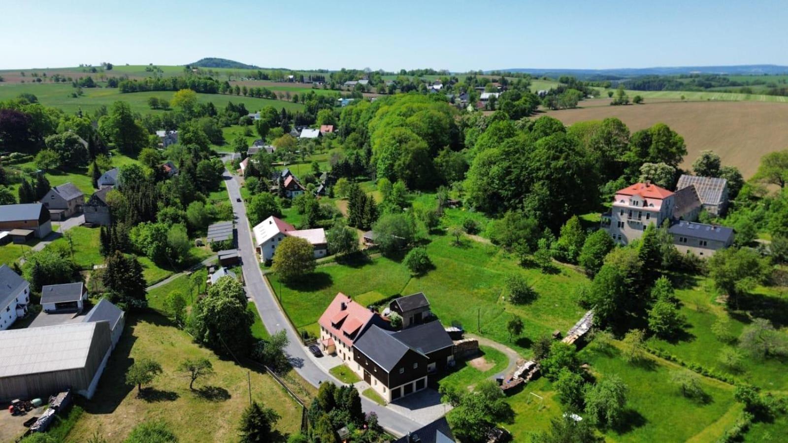 Ferienwohnung Aus-Zeit Auf Dem Lande Bad Gottleuba Dış mekan fotoğraf